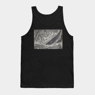 Sinking of the Titanic Tank Top